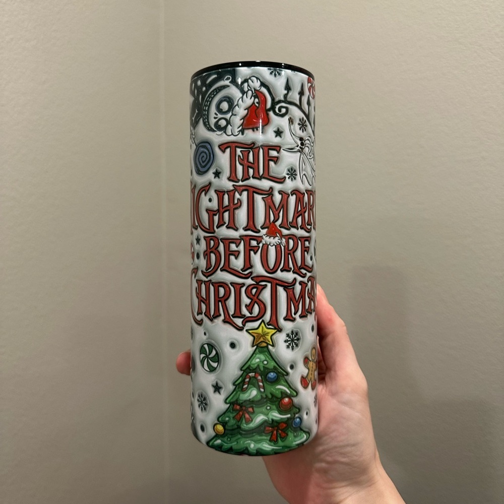 Nightmare Before Christmas Tumbler